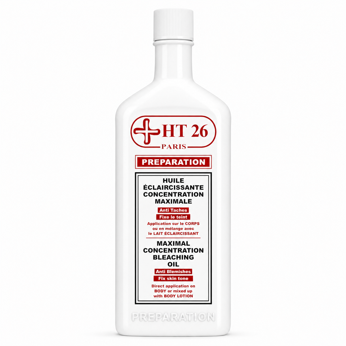 HT26 Huile Éclaircissante Concentration Maximale 200ml