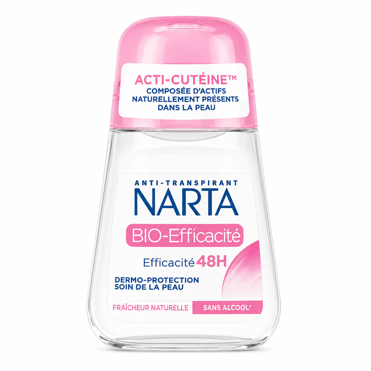 NARTA Déodorant bille anti-transpirant bio efficacité fraîcheur naturelle