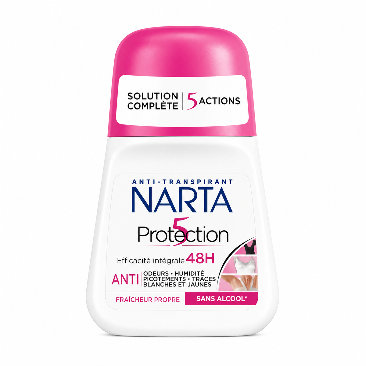 NARTA Déodorant Protection 5 efficacité 48h 50ml