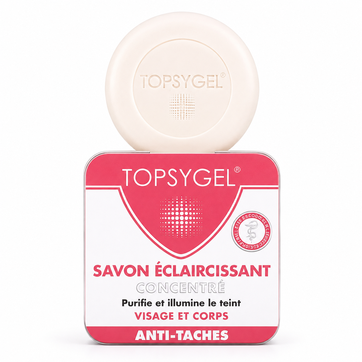HT26-Topsygel Savon Éclaircissant Visage & Corps 150g