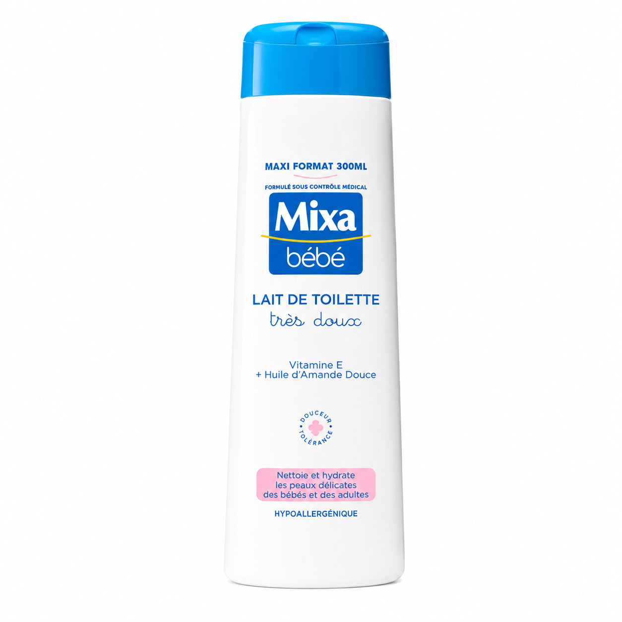 Mixa Lait de toilette bébé très doux Bébé hypoallergénique