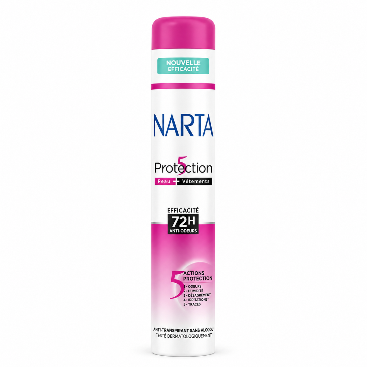 NARTA Spray  Déodorant Anti-Transpirant protection5 72 H 200ml