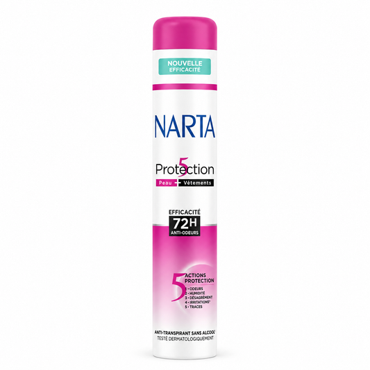 NARTA Spray  Déodorant Anti-Transpirant protection5 72 H 200ml