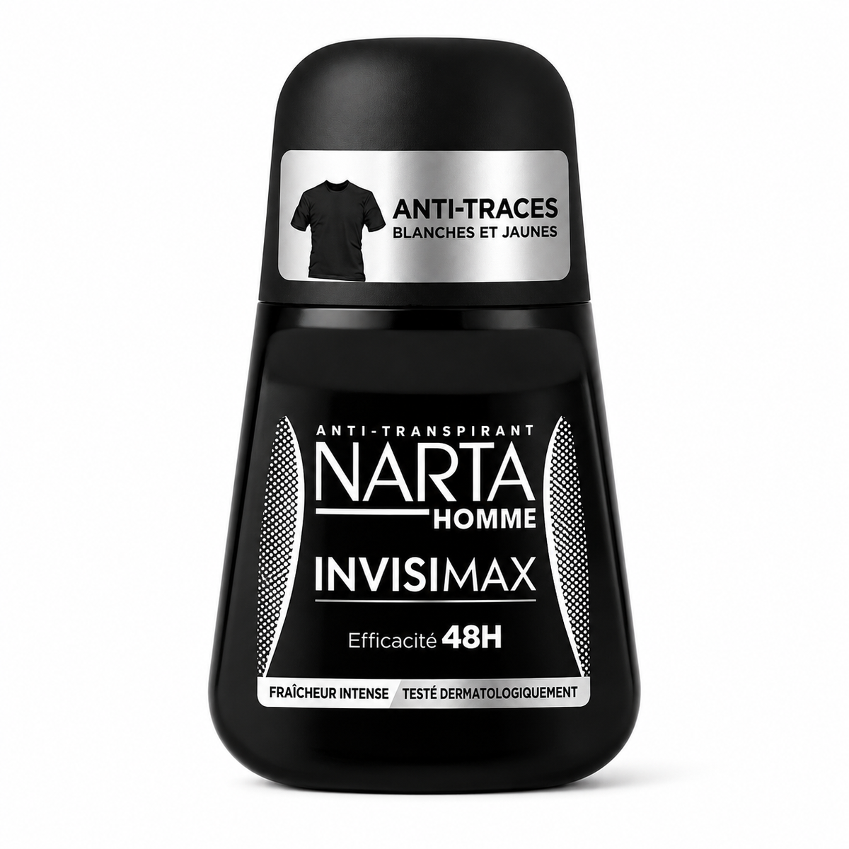 NARTA Déodorant Bille Homme Invisible Max 48H 50ml