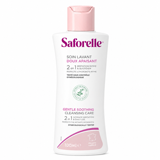 Saforelle Soin Lavant doux 2en1  Irritations & usage quotidien 100 ml